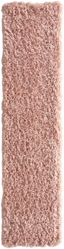 2' x 8' Olympia · Solid Shag Rug, pink lace