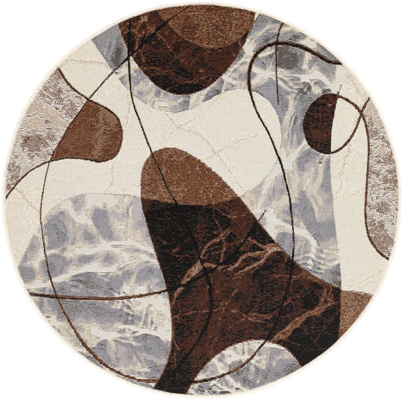 4' x 4' Ruskin · Abstract Outdoor Rug