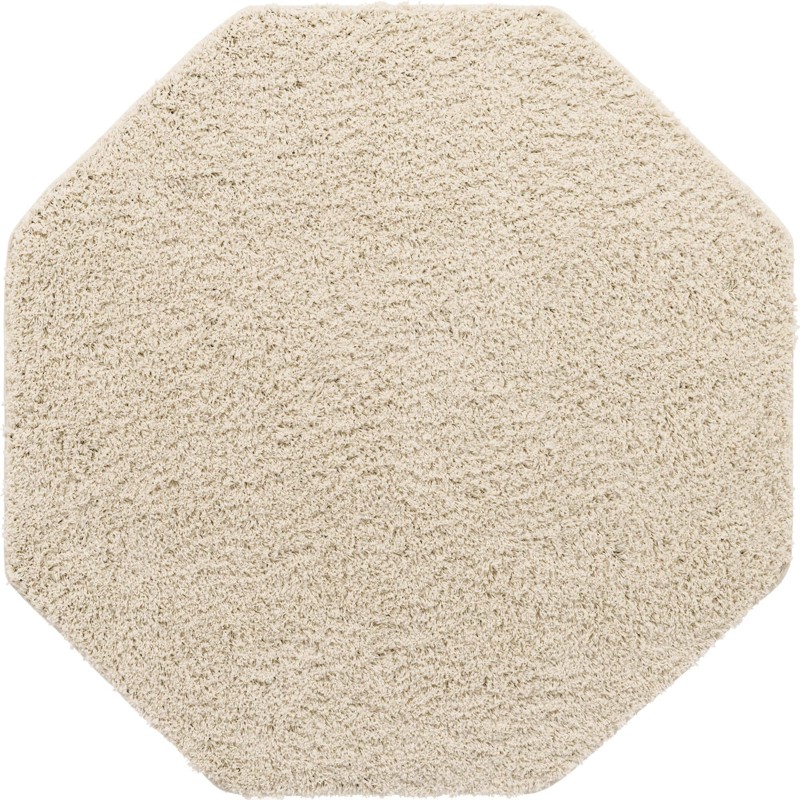 Hartwell · Solid Shag Rug, ivory