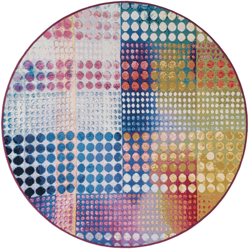5' x 5' Maxwell · Abstract Outdoor Rug