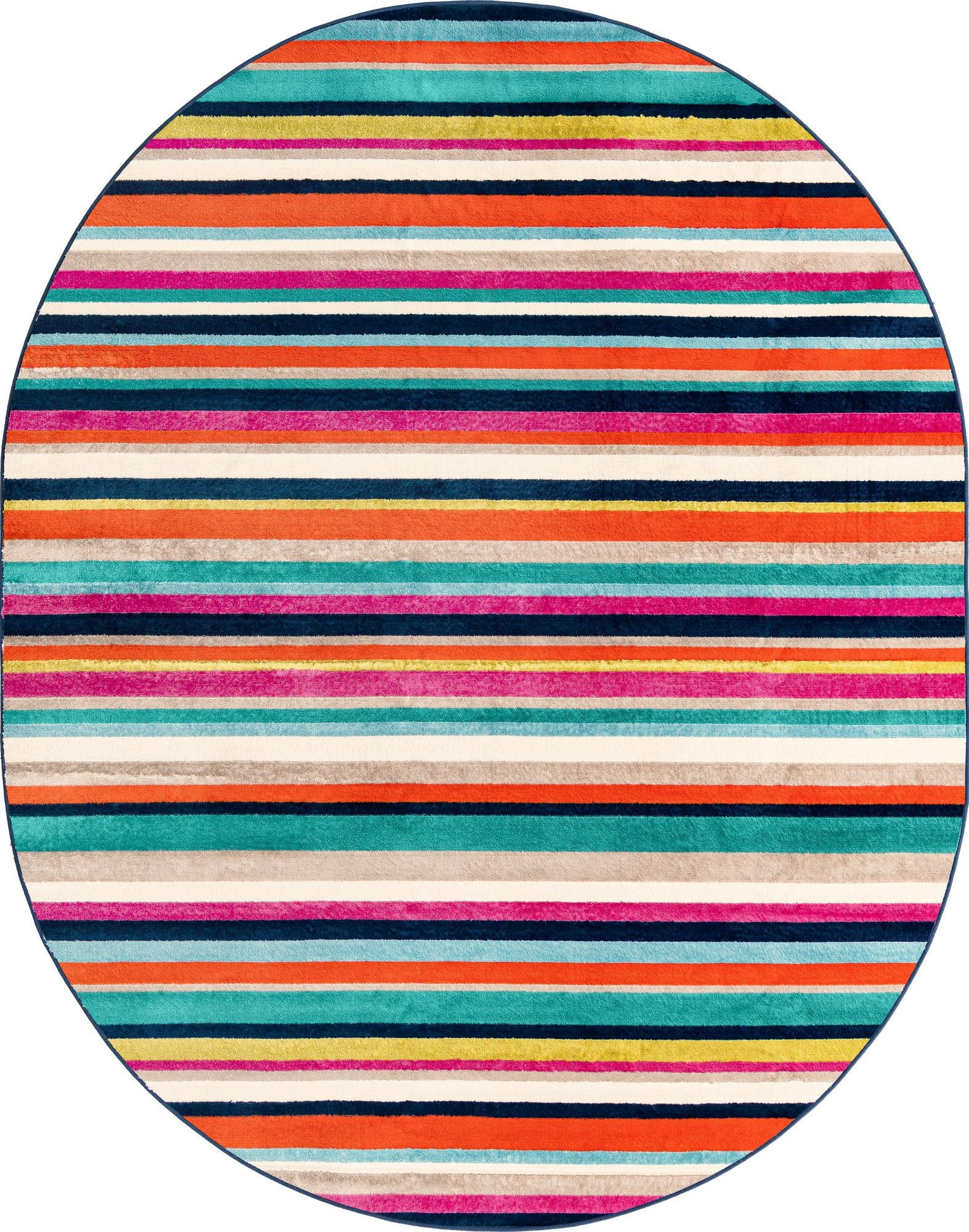 7' 10 x 10' Vernal · Striped rug, multi