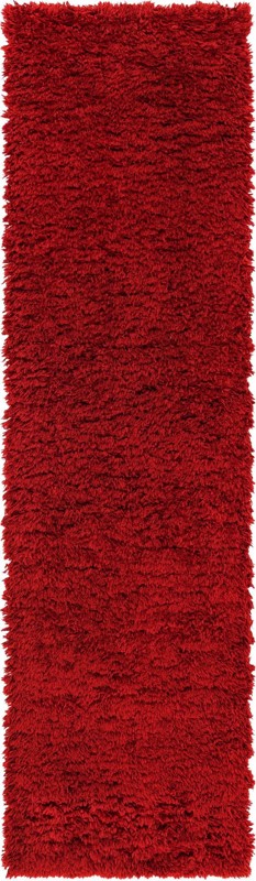 2' 7 x 10' Olympia · Solid Shag Rug, merlot