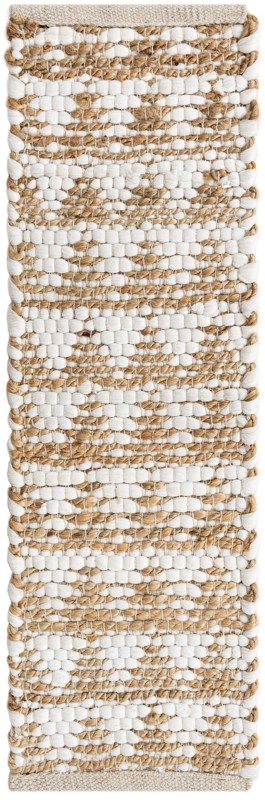 0' 9 x 2' 6 Ashby · Striped Chindi Rug