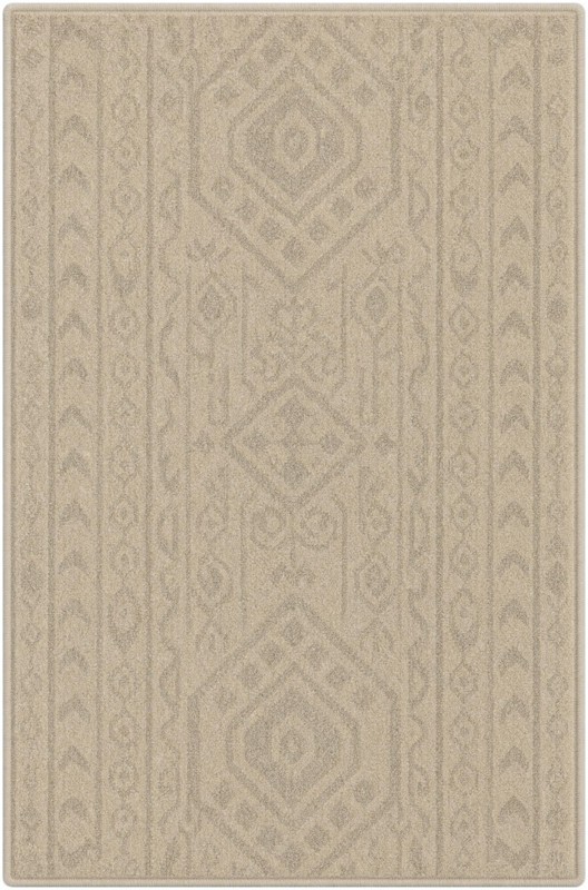 Lundy · Chevron rug, ivory