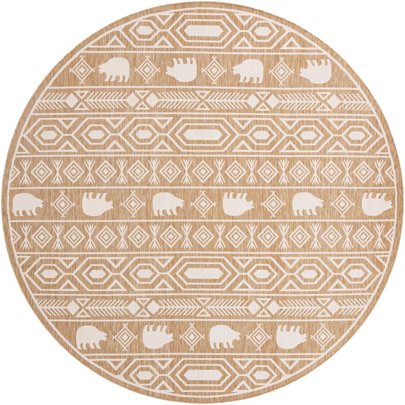 Ralston · Border Outdoor Rug, taupe