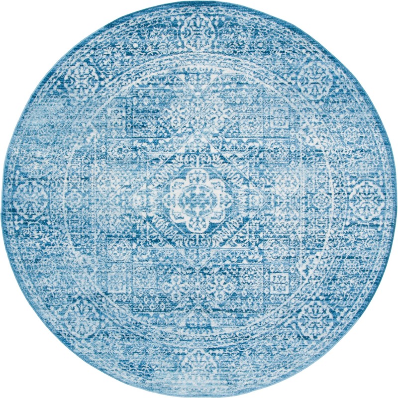 Beaman · Border rug, blue