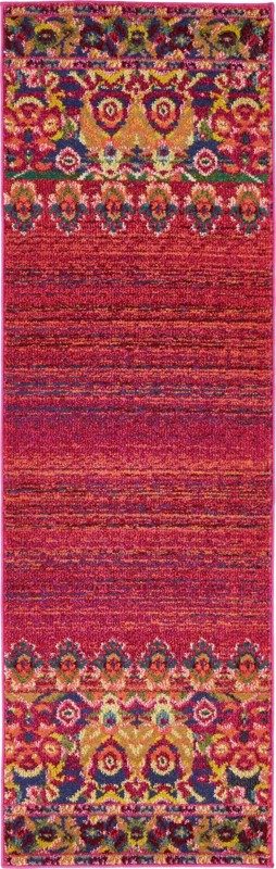 2' 2 x 6' 9 Lakeshore · Border Washable Rug