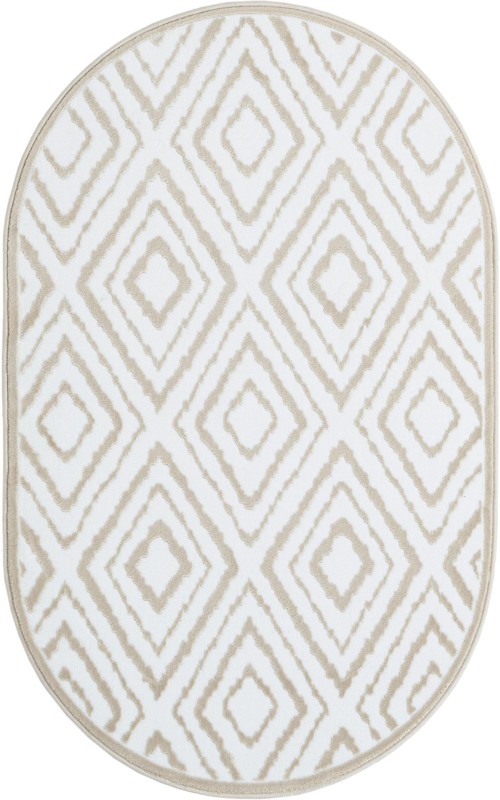 3' 3 x 5' 3 Brattleboro · Diamond rug, snow white