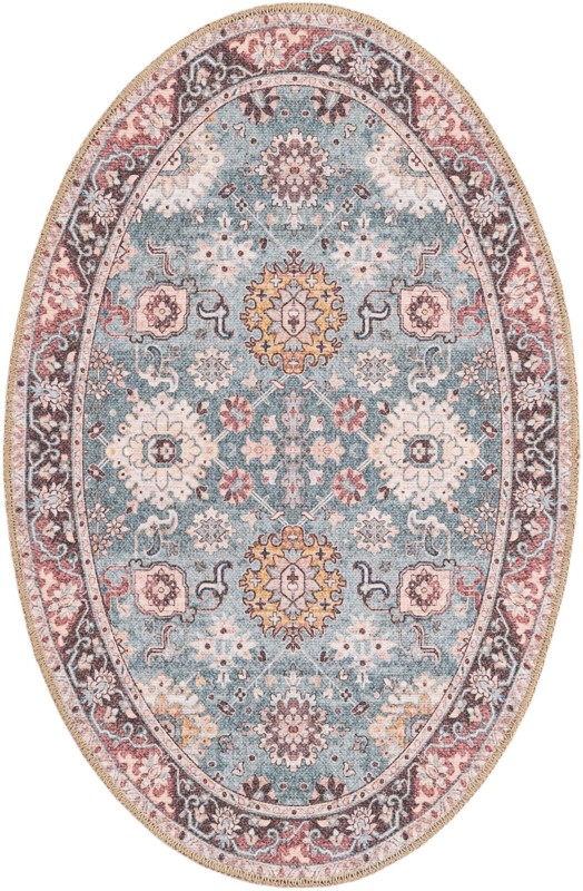 Carden · Washable Rug, green