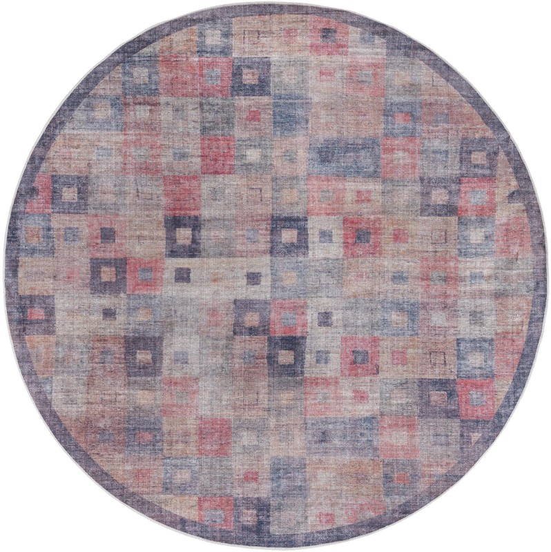 7' 10 x 7' 10 Lewes · Geometric Washable Rug, multi