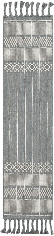 Beaumont · Border Outdoor Rug, cool gray