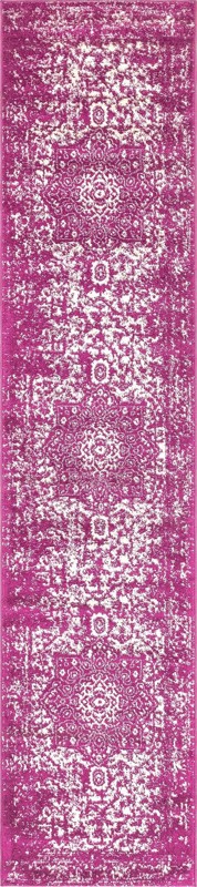 Birch · Medallion rug, purple