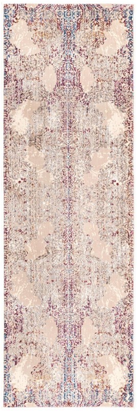 2' x 6' Tennant · Border rug, ivory