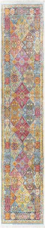 2' 7 x 13' Vail · Border rug