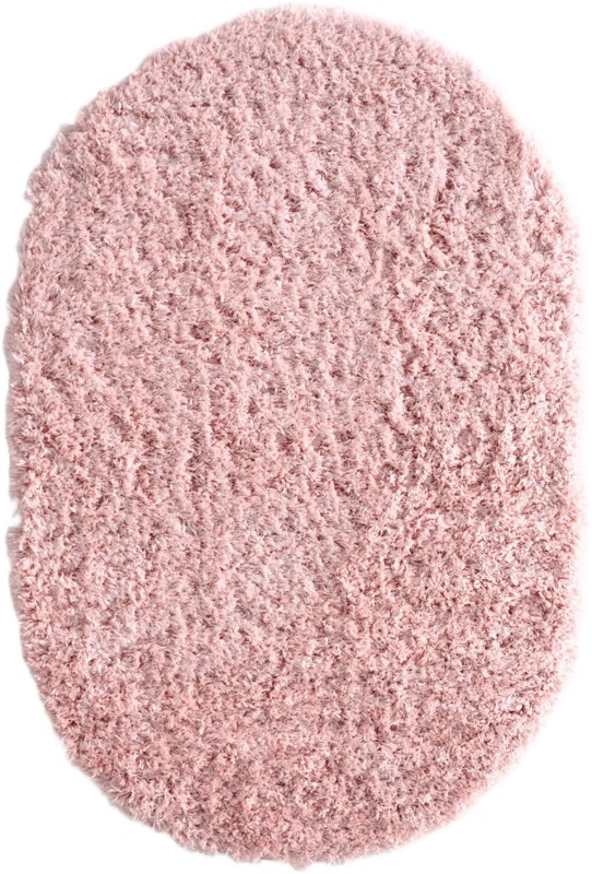 Olympia · Solid Shag Rug, pink lace