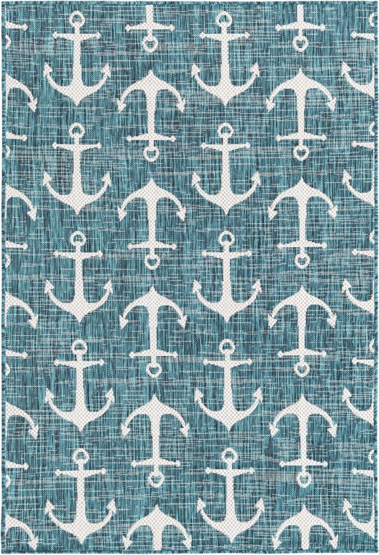 Millbrook · Outdoor Rug, teal