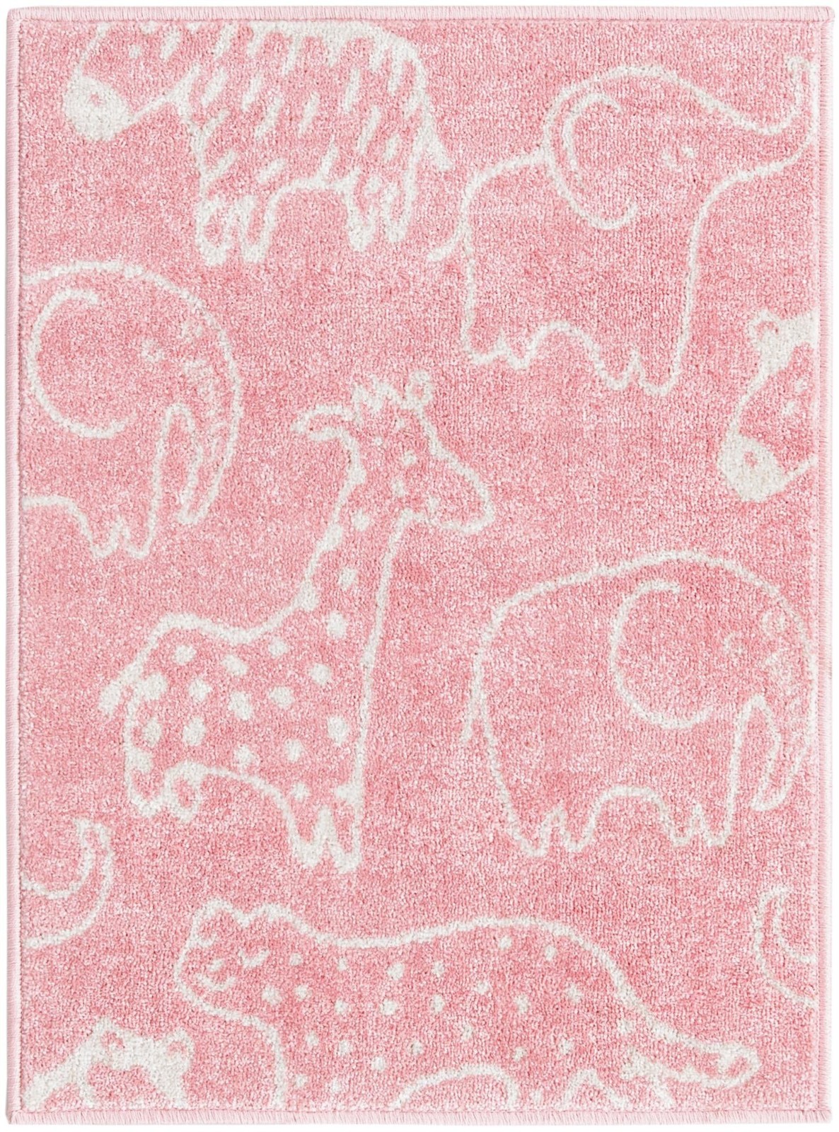 2' 2 x 3' Ernest · Animal print rug, pink