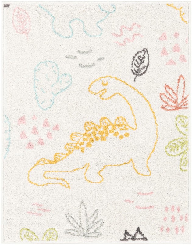 2' 2 x 2' 11 Gaylord · Abstract rug, ivory