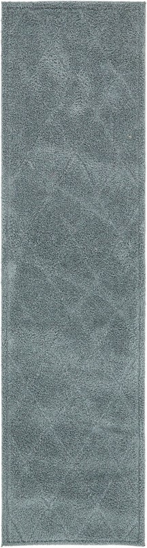 2' 7 x 10' Ancrum · Solid Shag Rug, light blue