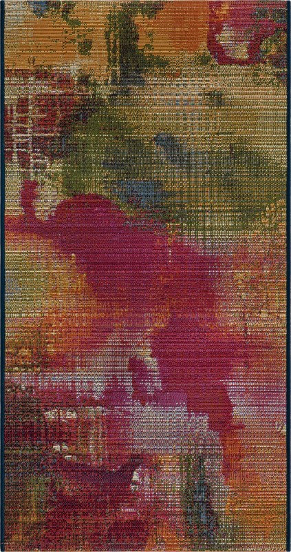 2' x 4' Lomax · Abstract Outdoor Rug