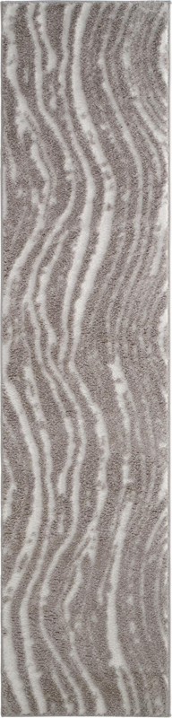 2' x 8' Sudbury · Abstract rug, cloud gray