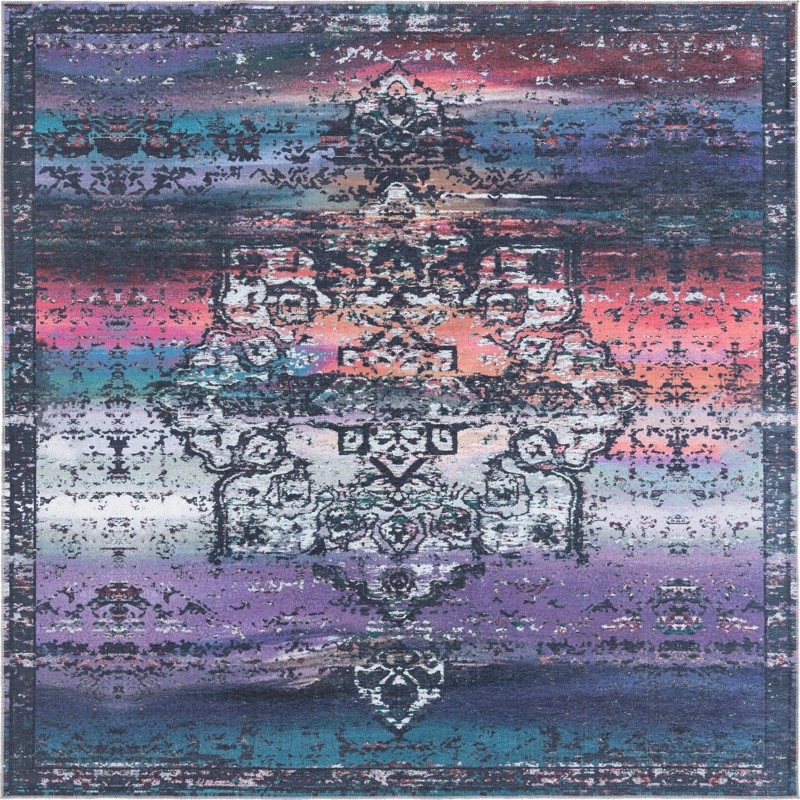 10' 6 x 10' 6 Rideout · Border Washable Rug