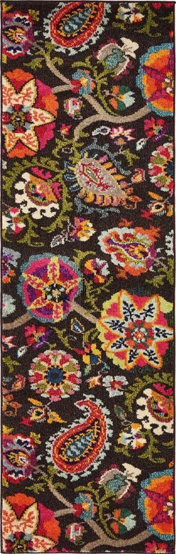 Hoyt · Floral / botanical Washable Rug