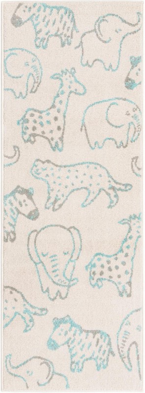 Ernest · Pictoral rug, ivory