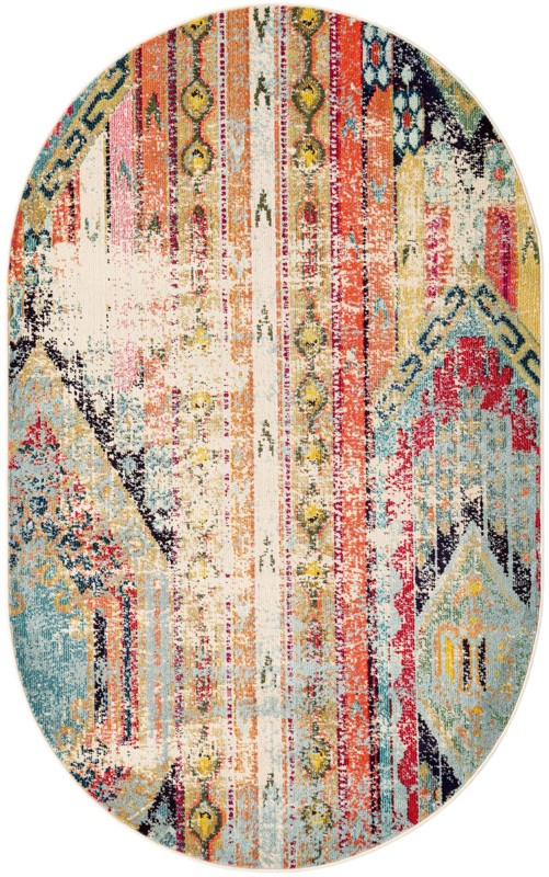 5' x 8' Augustin · Abstract Washable Rug