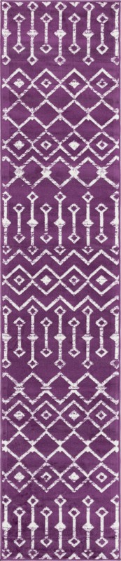 Dudley · Chevron rug, violet