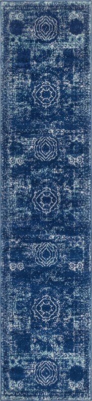 Benedict · Medallion rug, aqua