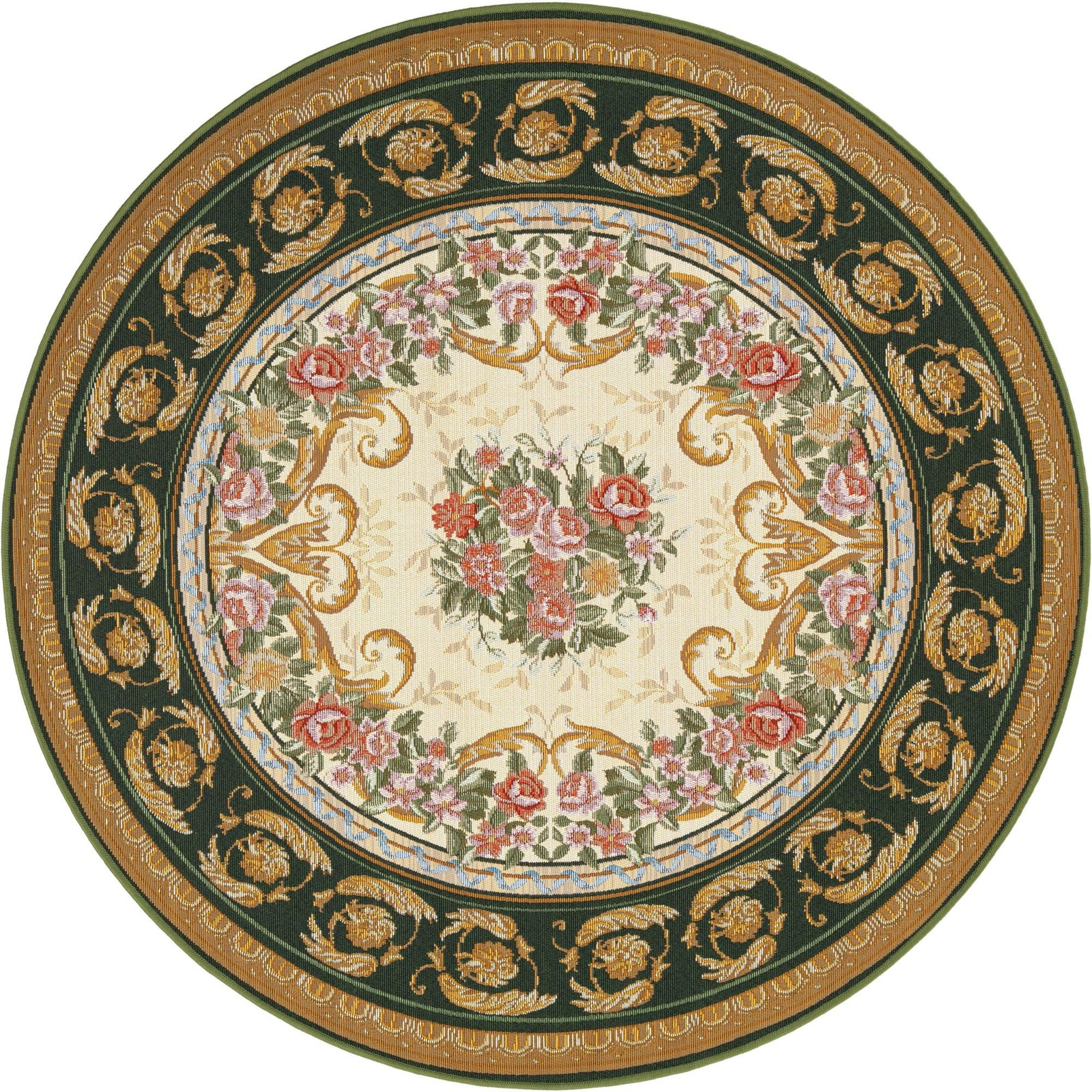 5' x 5' Lomax · Floral / botanical Outdoor Rug