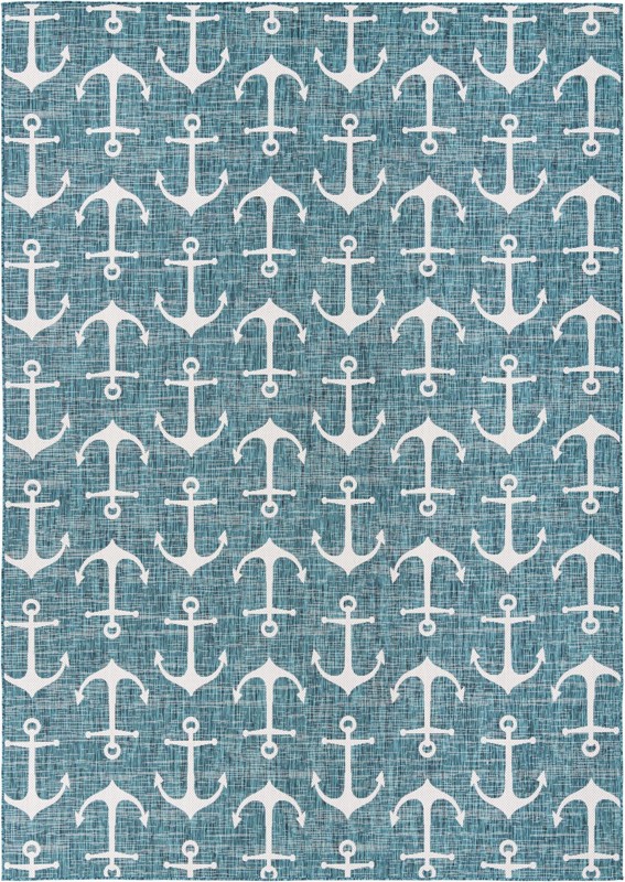 10' x 14' Millbrook · Outdoor Rug, teal