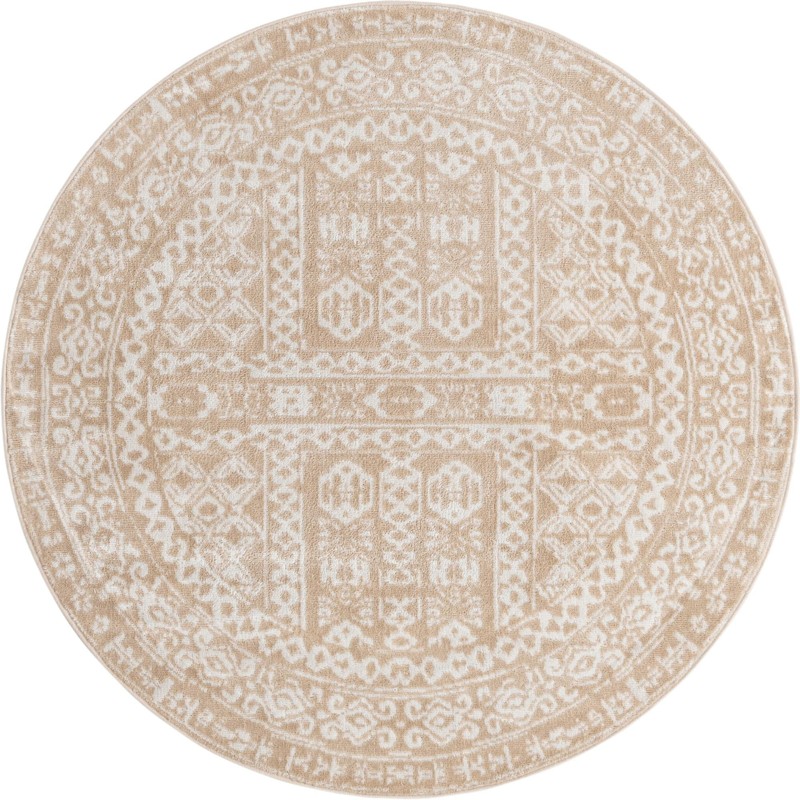 Fitch · Border rug, beige