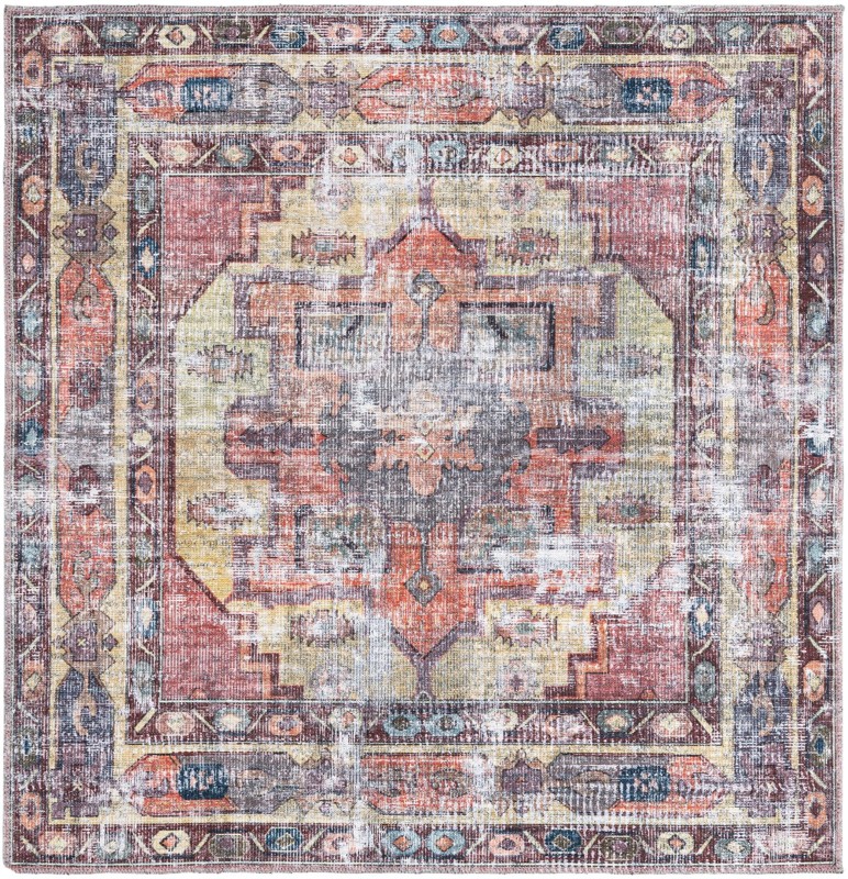 5' 3 x 5' 3 Chandler · Border Washable Rug