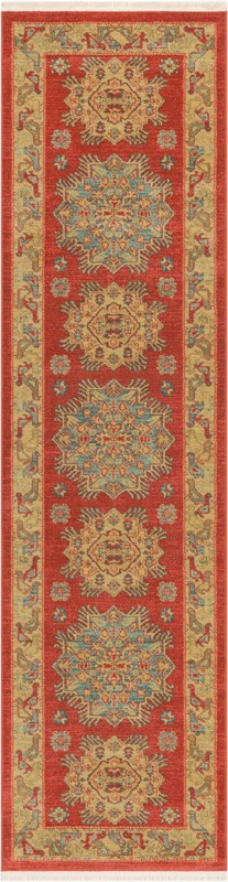 2' 7 x 10' Calistoga · Border rug
