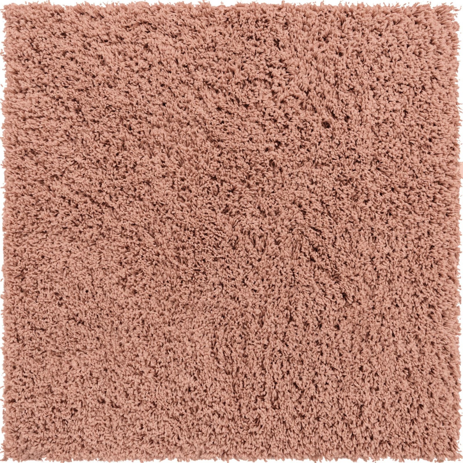3' 3 x 3' 3 Hartwell · Solid Shag Rug, rosepink