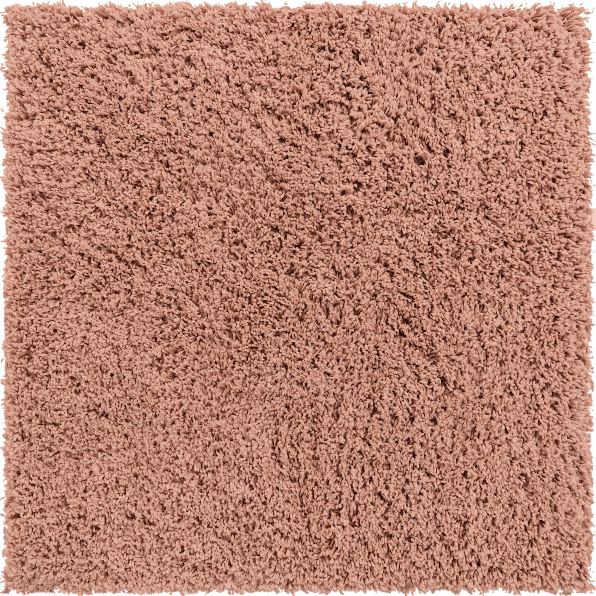 3' 3 x 3' 3 Hartwell · Solid Shag Rug, rosepink