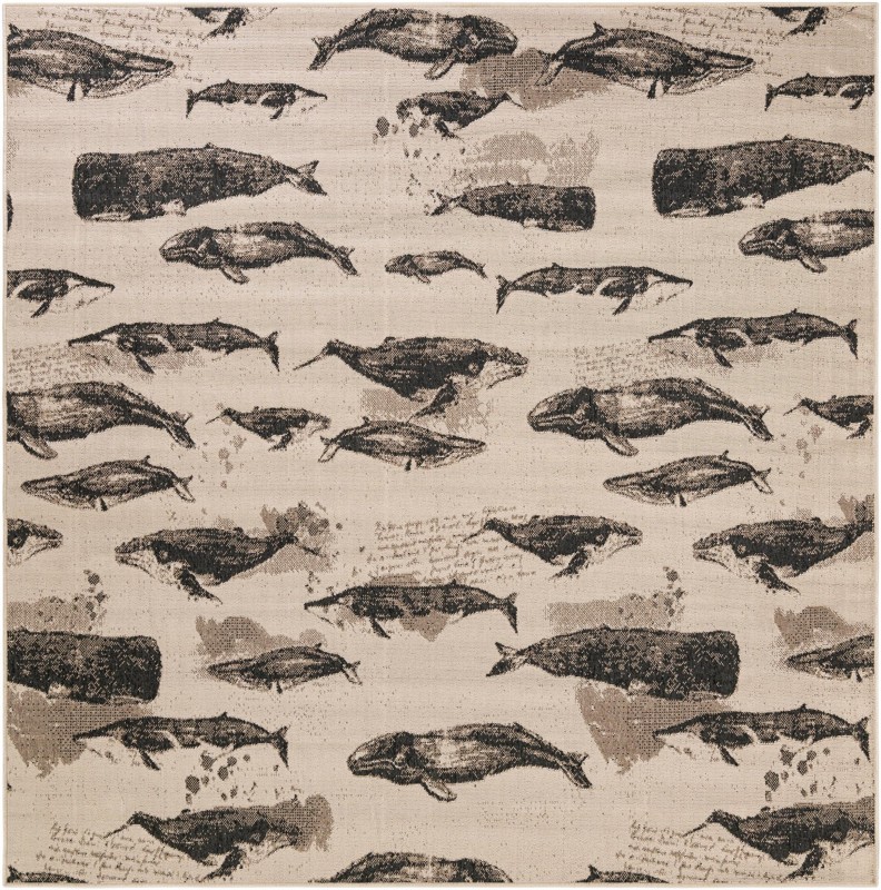 Cantrell · Pictoral Outdoor Rug, beige