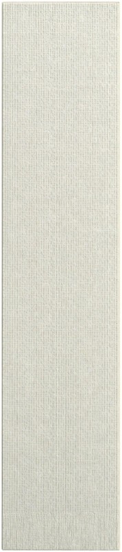 2' 7 x 12' Swain · Solid round rug, ivory white