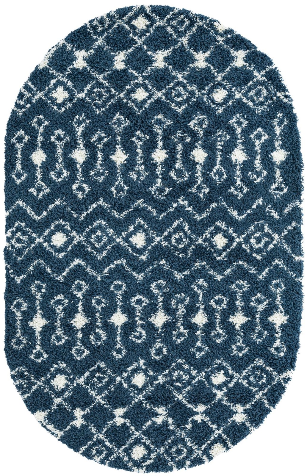 5' 3 x 8' Bayley · Diamond Shag Rug