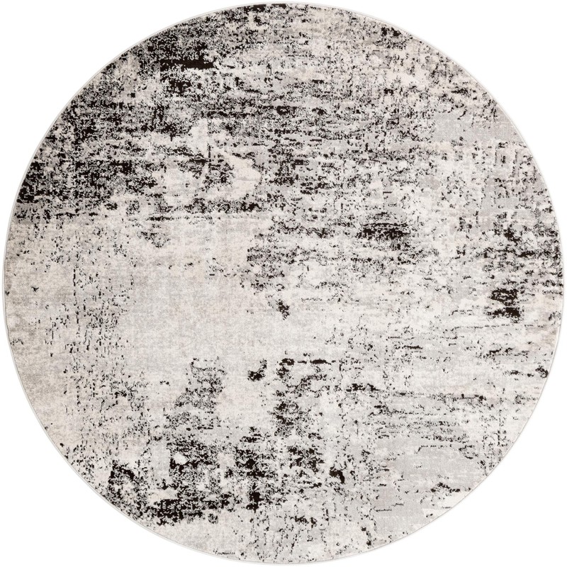 Dalrymple · Abstract rug, gray and ivory