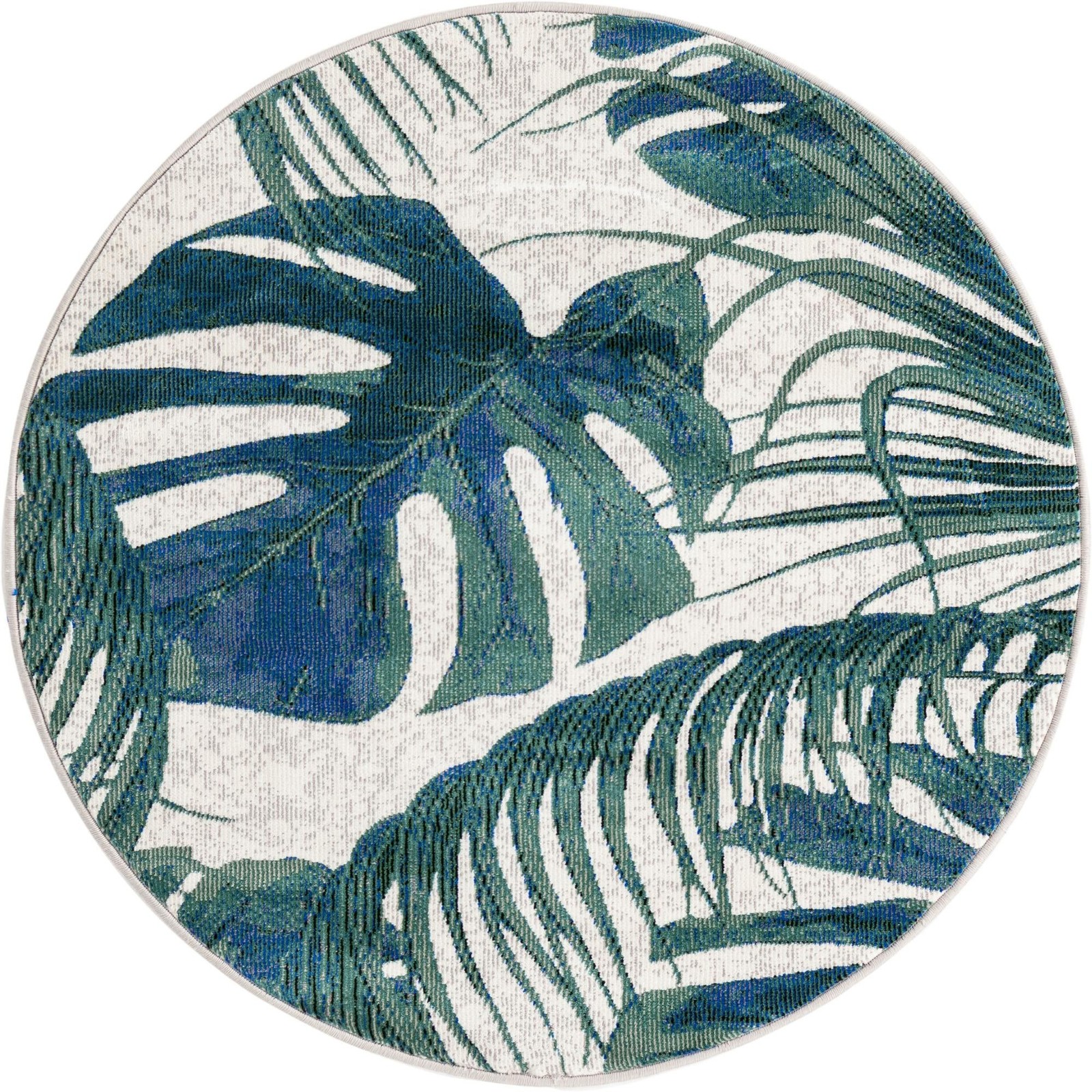 3' 3 x 3' 3 Britton · Floral / botanical rug, ivory