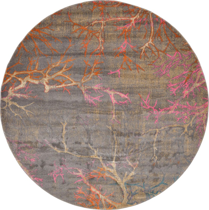 8' x 8' Worth · Abstract rug