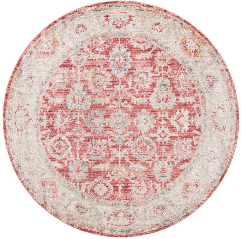 Pettit · Medallion rug, red