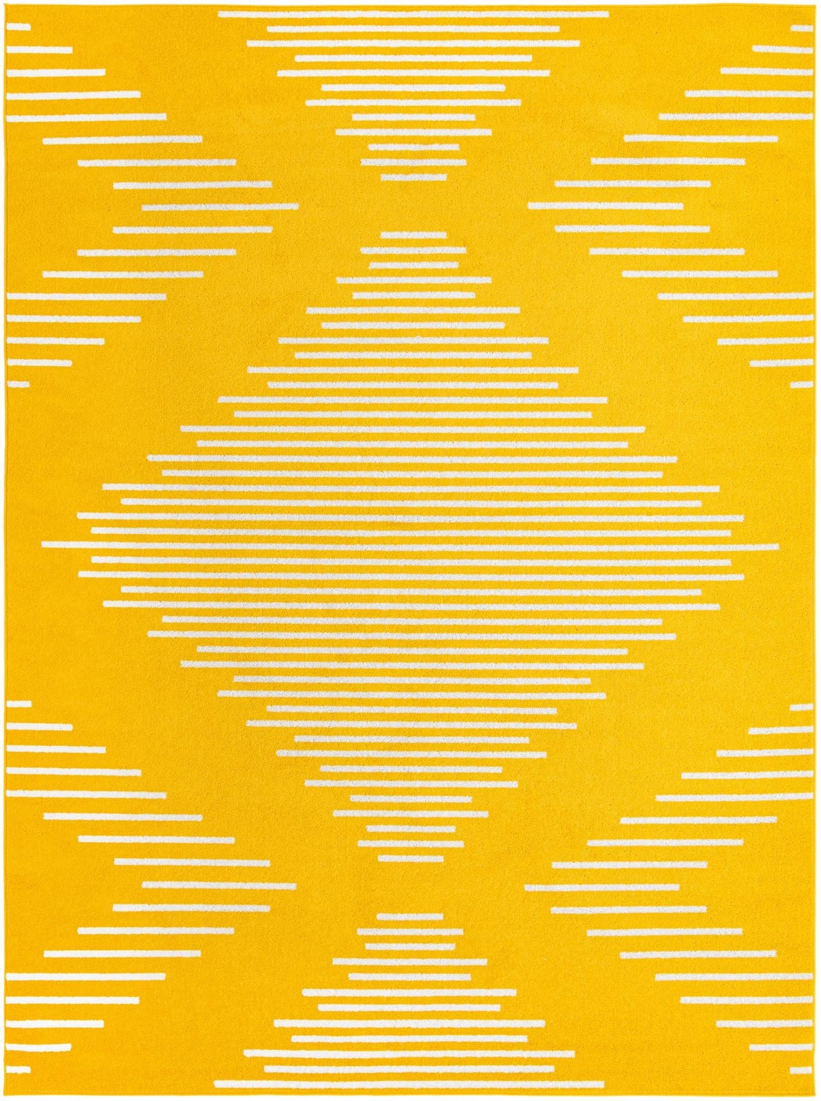 9' x 12' Knox · Diamond rug, yellow