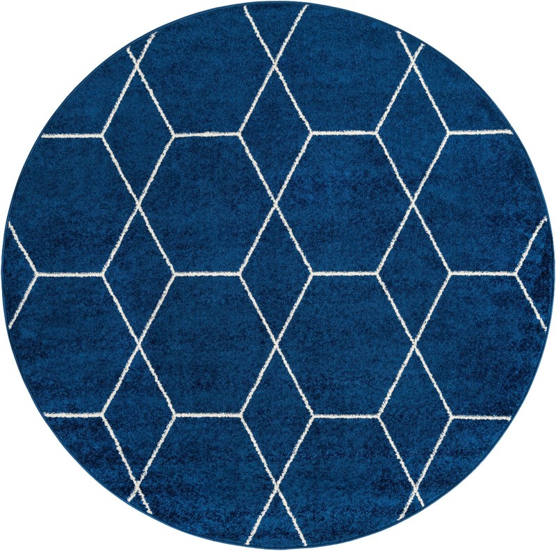 3' x 3' Galloway · Diamond rug
