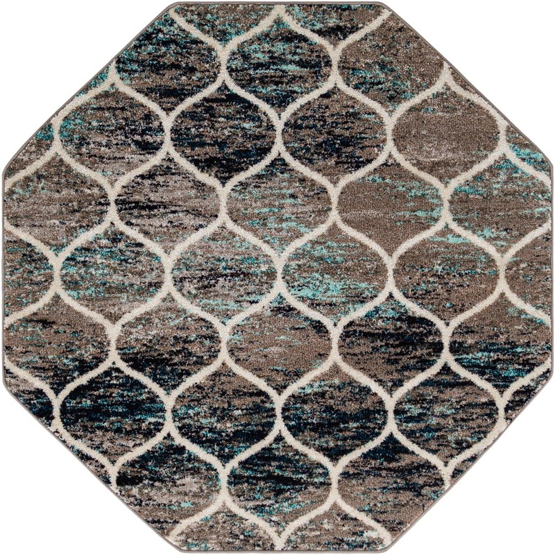 5' 3 x 5' 3 Ingram · Lattice rug