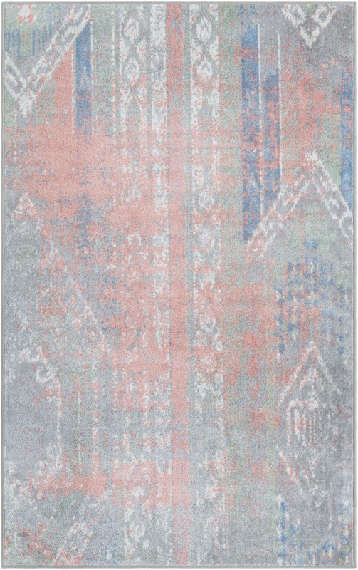 Montague · Abstract Washable Rug, multi