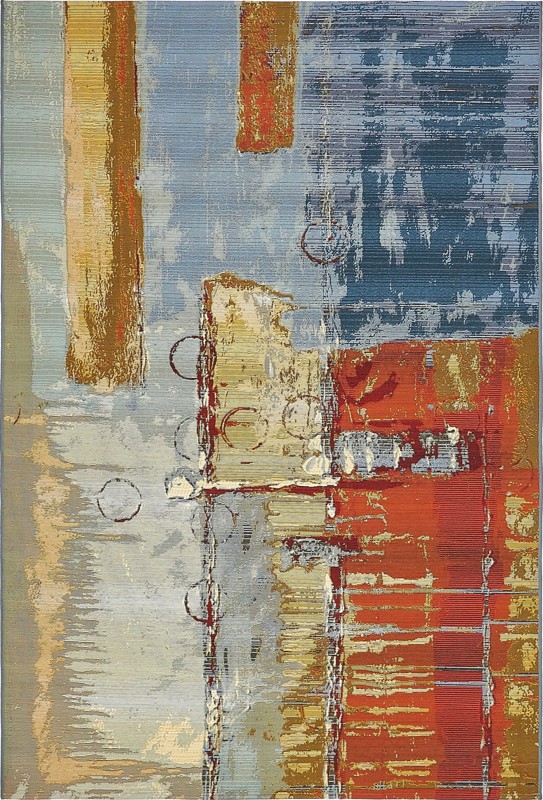 5' 3 x 8' Lomax · Abstract Outdoor Rug